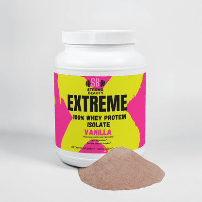 Advanced 100% Whey Protein Isolate (Vanilla)